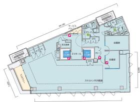 神保町エリア新築 セットアップオフィスの居抜き賃貸オフィス物件(約105坪) ｜居抜きオフィス物件検索サイト【vivit-ビビット】（サムネイル2）
