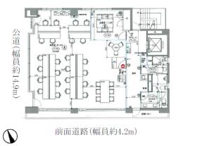 池袋のセットアップオフィス！の居抜き賃貸オフィス物件(約45坪) ｜居抜きオフィス物件検索サイト【vivit-ビビット】（サムネイル2）