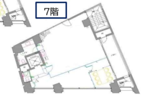 ウッド調ハーフセットアップ！会議室完備の居抜き賃貸オフィス物件(約30坪) ｜居抜きオフィス物件検索サイト【vivit-ビビット】（2）
