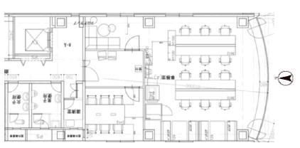 デザイナーズ物件！ 会議室造作済み！の居抜き賃貸オフィス物件(約25坪) ｜居抜きオフィス物件検索サイト【vivit-ビビット】（2）