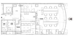 デザイナーズ物件！ 会議室造作済み！の居抜き賃貸オフィス物件(約25坪) ｜居抜きオフィス物件検索サイト【vivit-ビビット】（サムネイル2）