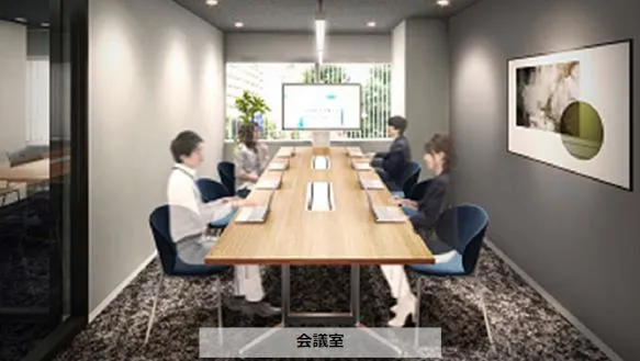 家具付きオフィス ビルグレード◎の居抜き賃貸オフィス物件(約55坪) ｜居抜きオフィス物件検索サイト【vivit-ビビット】（4）