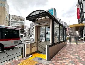 東京メトロ日比谷線「恵比寿駅」の出入口2からもアクセスしやすい