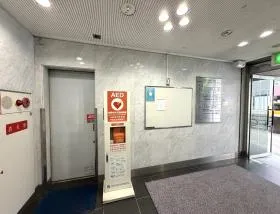 阪急産業梅田の外観