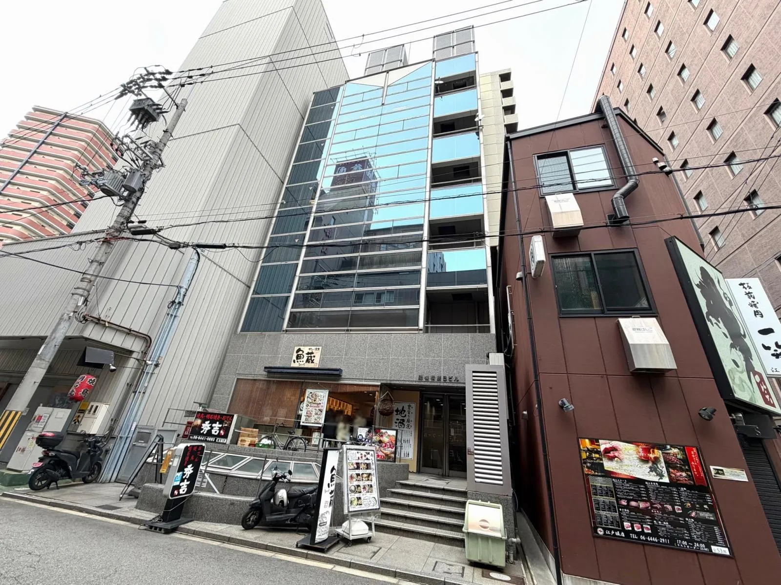 肥後橋辰巳の外観写真