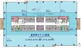 横浜シンフォステージ ウエストタワービルの外観