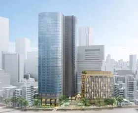 (仮称)渋谷区道玄坂二丁目計画の外観