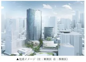 (仮称)赤坂二・六丁目地区開発計画の外観
