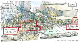 (仮称)赤坂二・六丁目地区開発計画の外観
