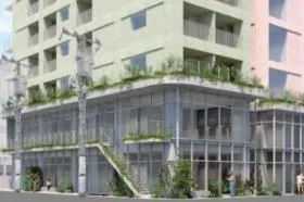 (仮称)モモキタの外観