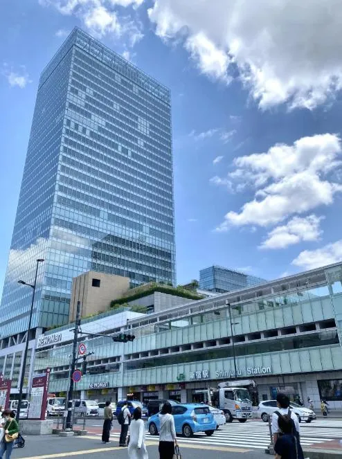JustCo 新宿ミライナタワーの外観写真