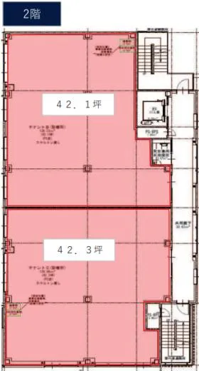 新築クリニックモールの外観